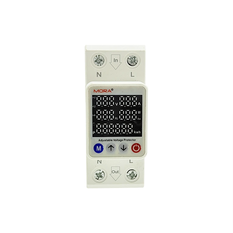 2P Smart Voltage Protector Type M ห้าจอแสดงผลดิจิตอล