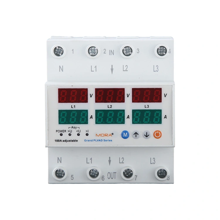 63A 80A 100A ตัวป้องกันแรงดันไฟฟ้า