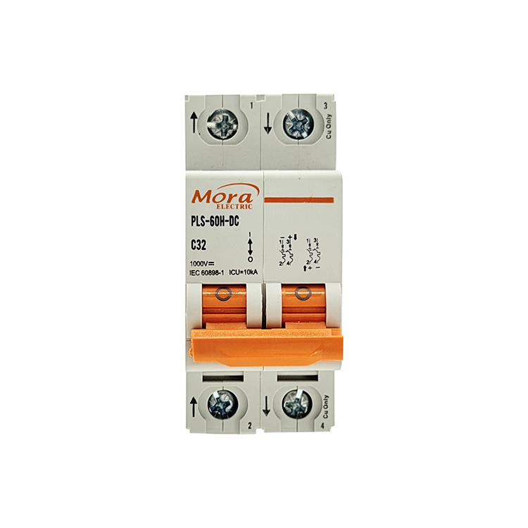 C65 เซอร์กิตเบรกเกอร์กระแสตรง 2 ขั้ว C65 เซอร์กิตเบรกเกอร์กระแสตรง 2 ขั้ว